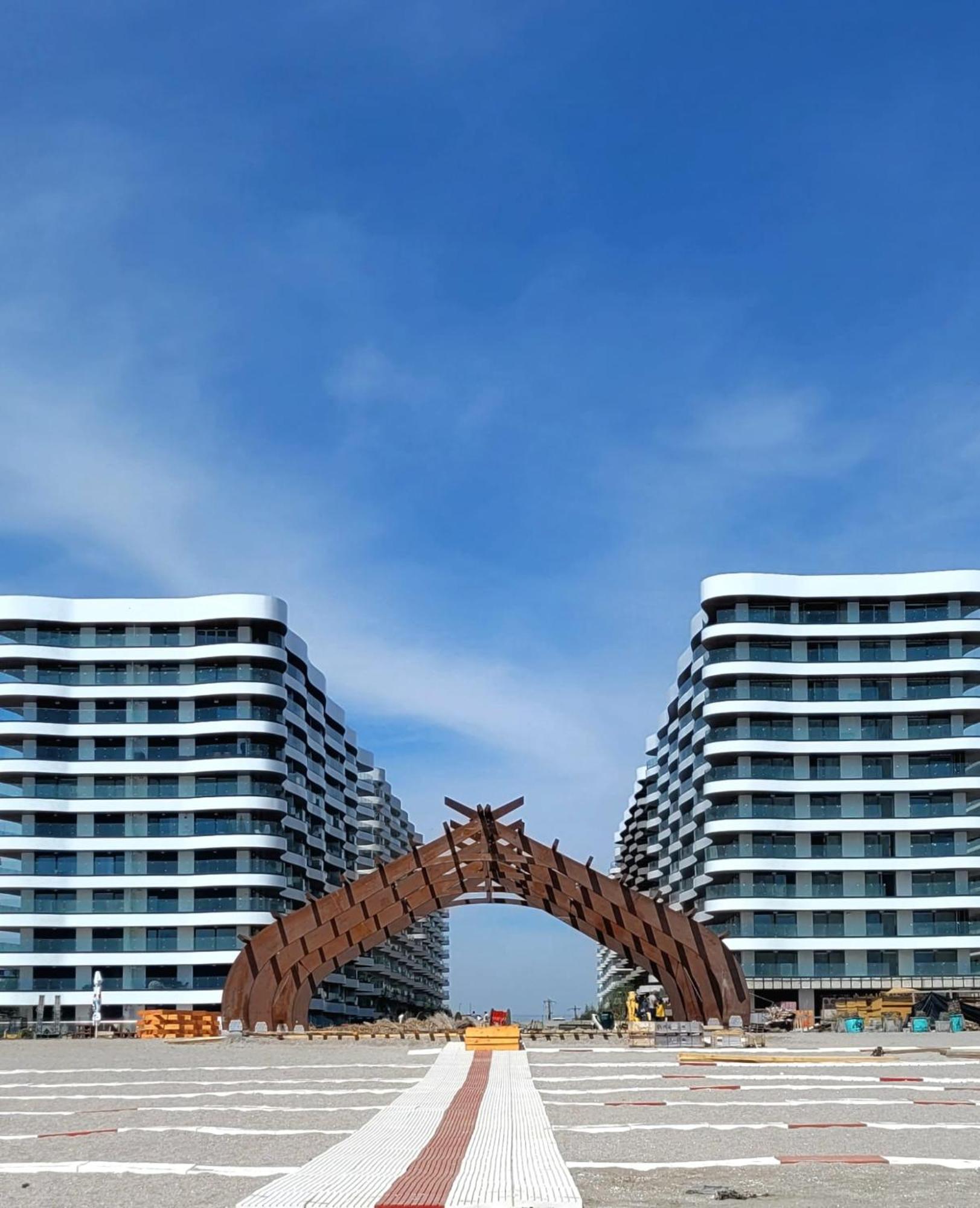 Studio 60 By The Beach Mamaia, Free Parking Casa Del Mar Buitenkant foto